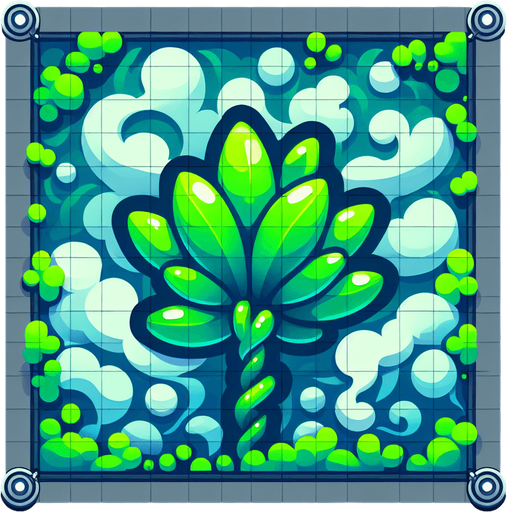 Water plant like smoke monster green Single Game Texture. In-Game asset. 2d. Blank background. High contrast. No shadows. Single Game Texture. In-Game asset. 2d. Blank background. High contrast. No shadows Single Game Texture. In-Game asset. 2d. Blank background. High contrast. No shadows.