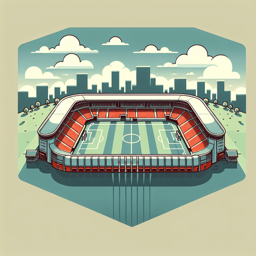 Cartoon football stadium
Single Game Texture. In-Game asset. 2d. Blank background. High contrast. No shadows.