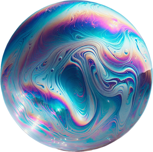 a bubble.