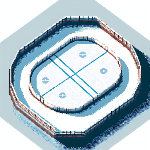 floor of an ice skating ring. top-view. seen from above. Single Game Texture. In-Game asset. 2d. High contrast. No shadows. pixelated.8 bit. game background