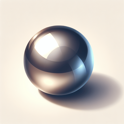 metal ball in 3D.
Single Game Texture. In-Game asset. 2d. Blank background. High contrast. No shadows.