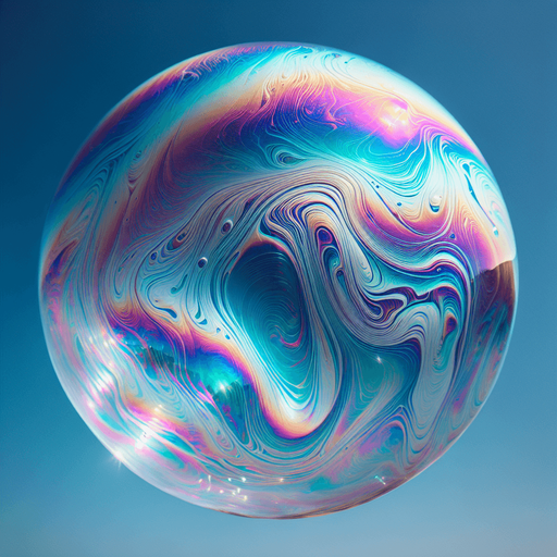 a bubble.