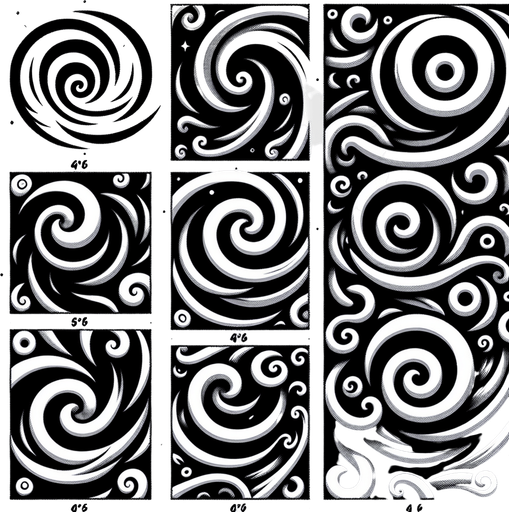 whirling spiral wind squiggles.
Single Game Texture. In-Game asset. 2d. Blank background. High contrast. No shadows.