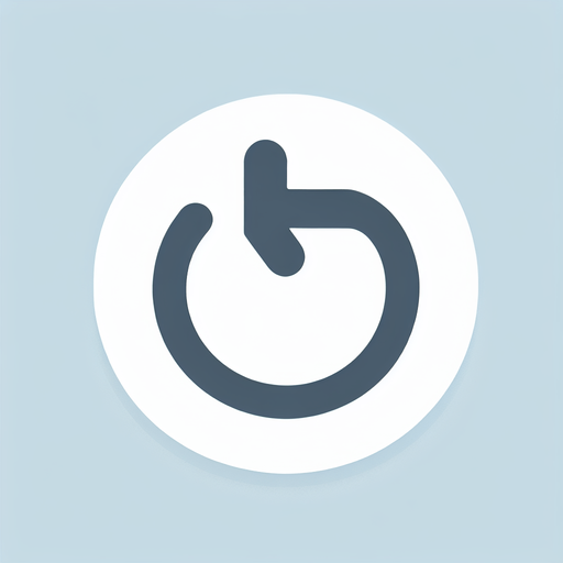 Basic white Restart icon (rounded arrow).
UI