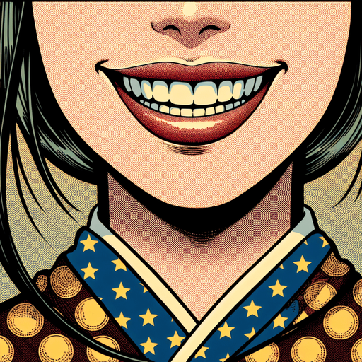 A beautiful women mouth in a manga style.
Single Game Texture. In-Game asset. 2d. Blank background. High contrast. No shadows.