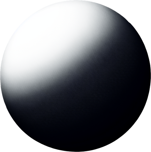 Circular white gradient circle on black background. Gradient from white on the center to black on the outer edge all around..
Single Game Texture. In-Game asset. 2d. Blank background. High contrast. No shadows.