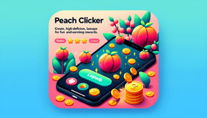 peach clicker game