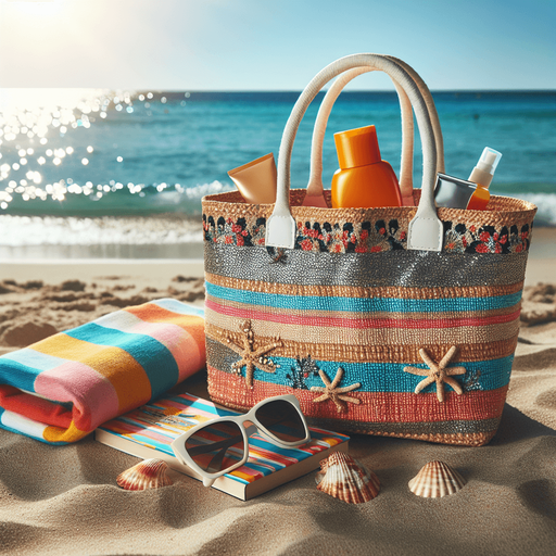 Sac de plage.
Image