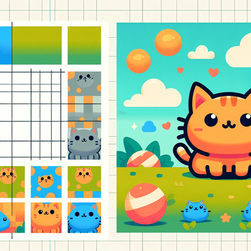 Create a cartoon-style illustration of a Cat. The goal is to capture a lively and playful location. Single Game Texture. In-Game asset. 2d. Blank background. High contrast. No shadows..
Single Game Texture. In-Game asset. 2d. Blank background. High contrast. No shadows.