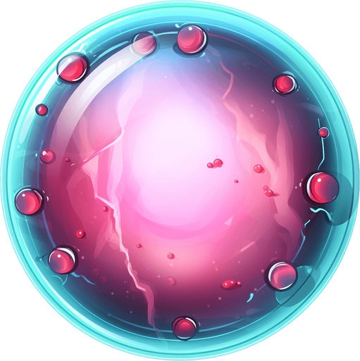 Clean plasma bubble
Single Game Texture. In-Game asset. 2d. Pixelart. White background. Blank background. Low detail. High contrast.