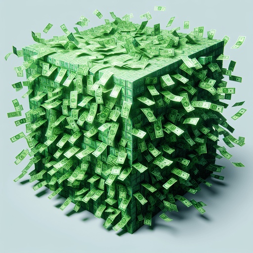 green banknotes in movement.
Single Game Texture. In-Game asset. 2d. Blank background. High contrast. No shadows.