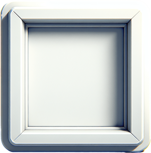 White square with tight round corners, flat shaded, hyper casual game. Single Game Texture. In-Game asset. 2d. Blank background. High contrast. No shadows.