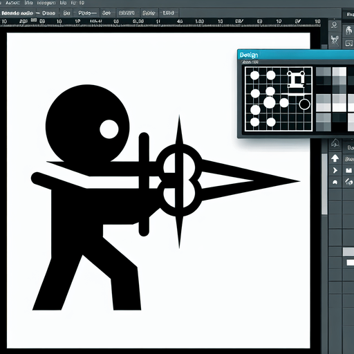 Needle Shooting Stickman.
Single Game Texture. In-Game asset. 2d. Blank background. High contrast. No shadows.