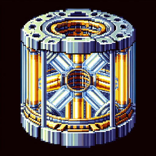 crystal tube, front view, I want the art style to reflect a classic 16-bit retro pixel art aesthetic, reminiscent of early 1990s RPGs...
Single Game Texture. In-Game asset. 2d. Blank background. High contrast. No shadows.