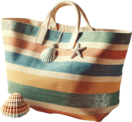 Sac de plage.
Image