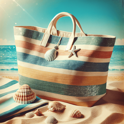 Sac de plage.
Image