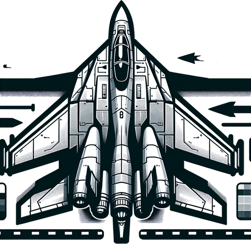 Fighter jet.
Single Game Texture. In-Game asset. 2d. Blank background. High contrast. No shadows.