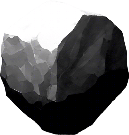 A small rock