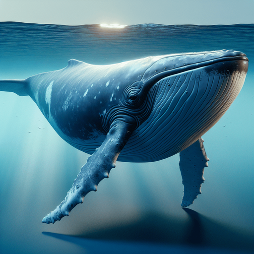 North Pacific right whale. Horizontal complete lateral view.....
2024 game style. Photorealistic. Full side view.