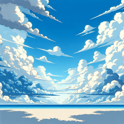 clouds on the sky.
Single Game Texture. In-Game asset. 2d. Blank background. High contrast. No shadows.