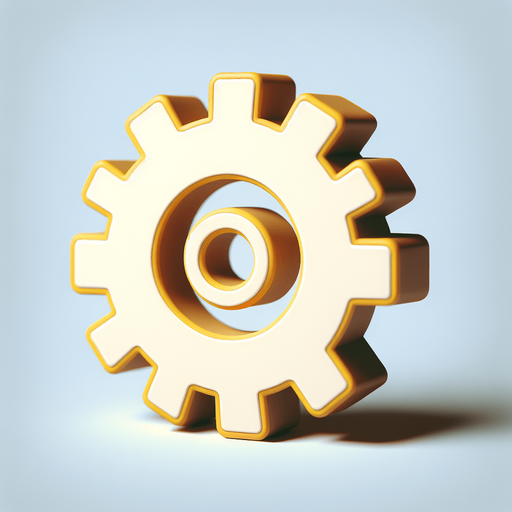 cogwheel. settings icon. app icon. Single Game Texture. In-Game asset. 2d. Blank background. High contrast. No shadows.