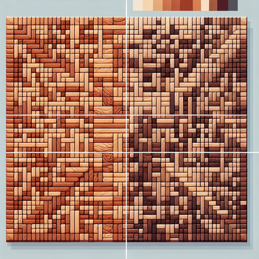 pixel art of a wooden board without borders.
top view