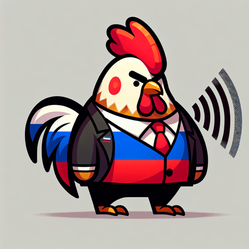 funny and stupid cock in suit, old, bold head, russian flag, 2d game character.
Single Game Texture. In-Game asset. 2d. Blank background. High contrast. No shadows.