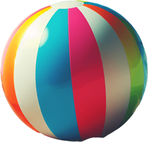 Un ballon de plage.
Image