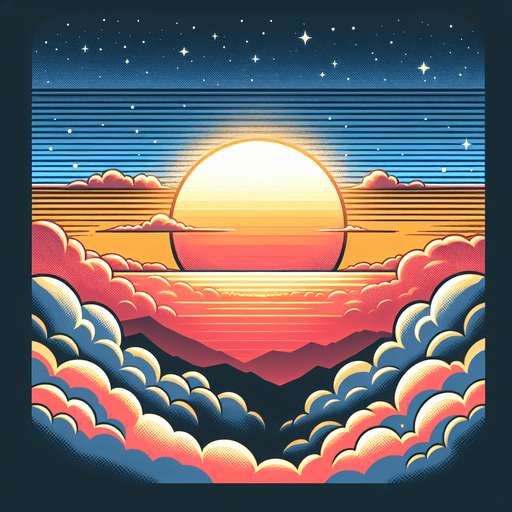 Sunrise, dawn, looking up. Cartoon style. Above clouds Single Game Texture. In-Game asset. 2d. Blank background. High contrast. No shadows..
Single Game Texture. In-Game asset. 2d. Blank background. High contrast. No shadows.