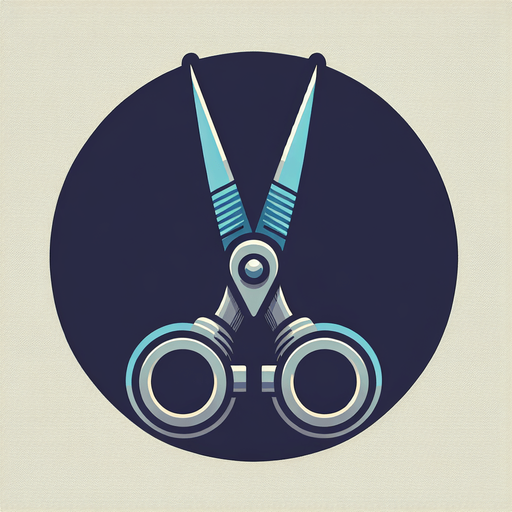 An icon for scissors