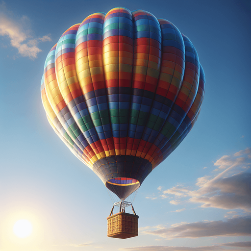 an air ballon.
photorealistic