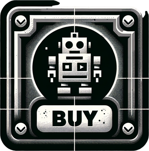 2d top down button buy shooter robot.
Single Game Texture. In-Game asset. 2d. no background. High contrast. No shadows.