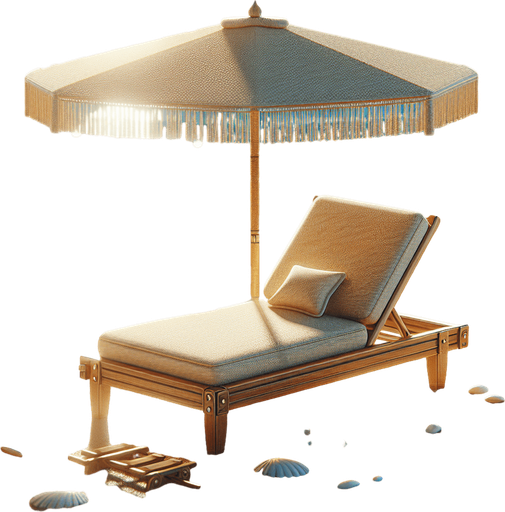 beach lounge chair.
photo