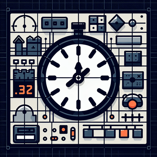 a clock.
Single Game Texture. In-Game asset. 2d. Blank background. High contrast. No shadows.