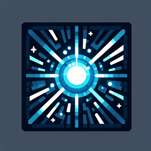 Blue,laser like.
Single Game Texture. In-Game asset. 2d. Blank background. High contrast. No shadows.