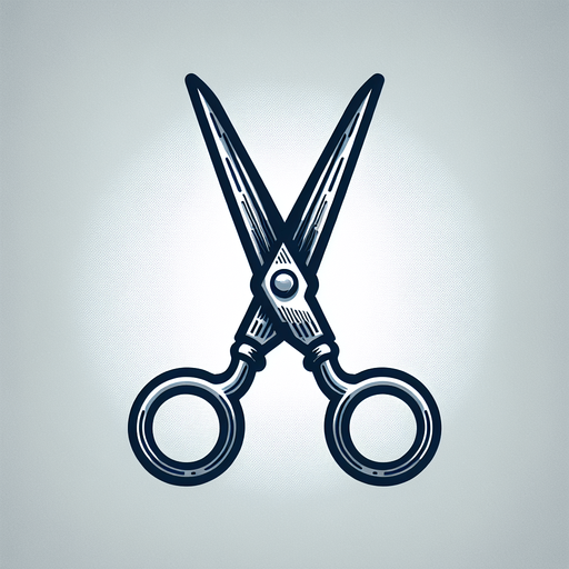 An icon for scissors