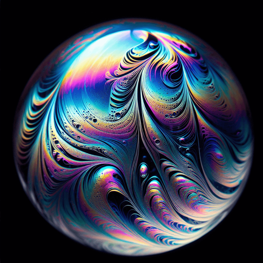 a bubble.