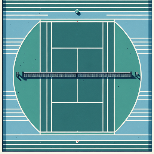 Tennis Court Background.
Single Game Texture. In-Game asset. 2d. Blank background. High contrast. No shadows. Up view