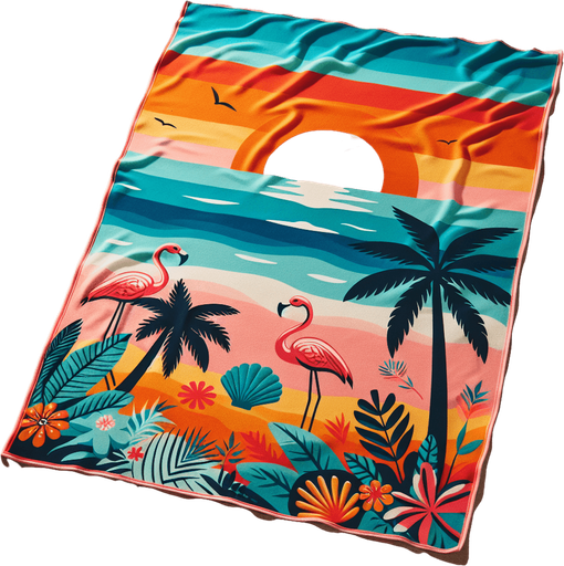 Serviette de plage.
Image