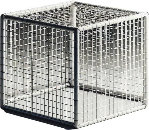 Cage de foot.
Single Game Texture. In-Game asset. 3D
 Blank background. High contrast. No shadows.