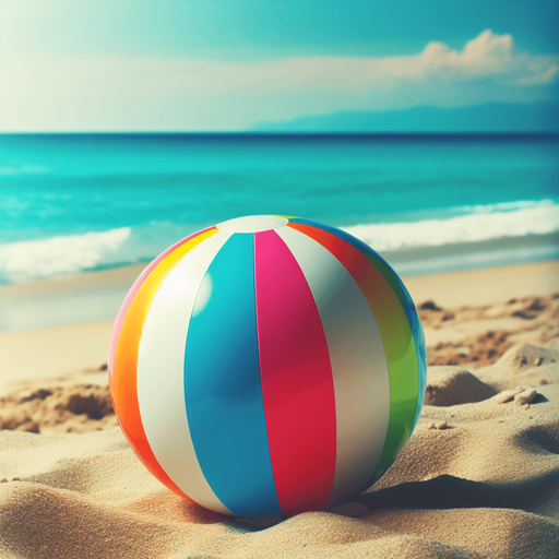 Un ballon de plage.
Image