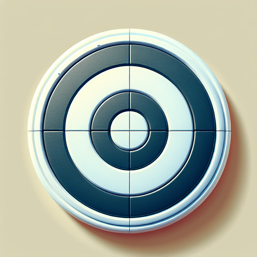 Single Game Texture. In-Game asset. 2d. Blank background. High contrast. No shadows. round curling ice ring. top-down. seen from above