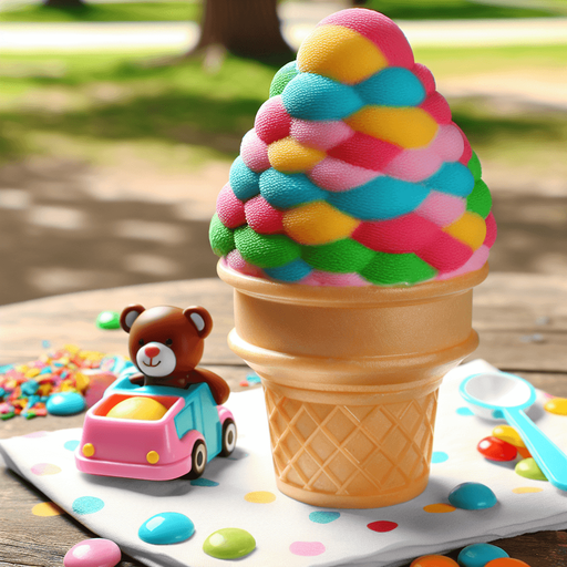 Glace pour enfant.
Photo