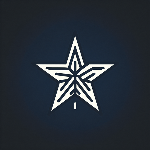 Star.
Single Game Texture. In-Game asset. 2d. Blank background. High contrast. No shadows.