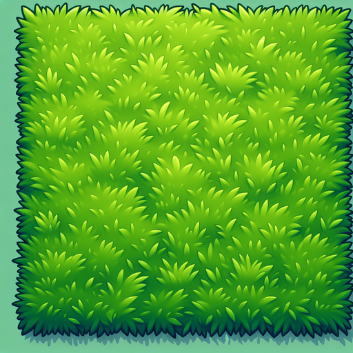 flat grass background.
Single Game Texture. In-Game asset. 2d. Blank background. High contrast. No shadows.