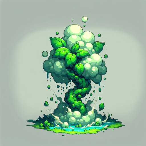 Water plant like smoke monster green
Single Game Texture. In-Game asset. 2d. Blank background. High contrast. No shadows. Single Game Texture. In-Game asset. 2d. Blank background. High contrast. No shadows.