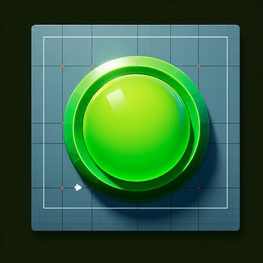 green circle button unreal engine 5 
Single Game Texture. In-Game asset. 2d. Blank background. High contrast. No shadows.