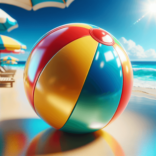 Beach ball.
photo