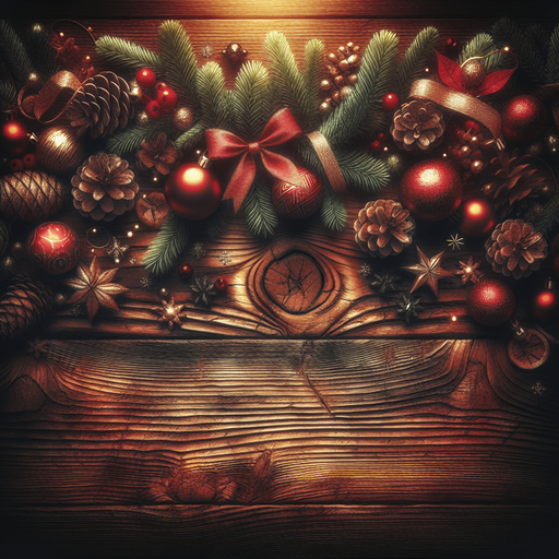 a christmas wooden board Background image. High contrast. No shadows.