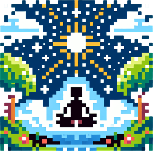 minimalist meditation background. no elements. pixelated. 8 bit..
Single Game Texture. In-Game asset. 2d. High contrast. No shadows.